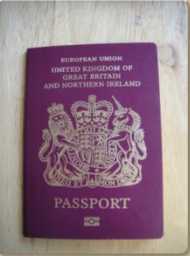 Faux passeport anglais